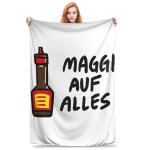 Maggi k&otilde;ige peale (Deutsch) Kerge fliisist tekk diivanile, koduks, magamistuppa, reisimiseks, visketekid, voodikate, vatiiniga tekk 75x100cm (30x40inch) black