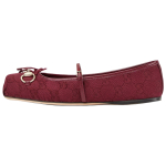 Gucci Naiste Horsebit Baleriinad 'Rosso Ancora' Naiste 821220 FAD8F 8546 38.5 brown
