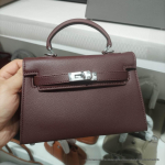 Teise p&otilde;lvkonna peopesaj&auml;ljega Kelly kott 2026: Uus k&otilde;rgekvaliteediline mini-tote ja crossbody naiste k&auml;ekott 1 gray