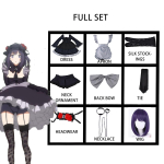 Anime My Dress Up Darling Marin Kitagawa Cosplay Kost&uuml;&uuml;m Neiu Cosplay Kleit Halloween Kitagawa Marin Kuroe Shizuku T&auml;iskomplekt L black