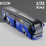 Luksuslik Elektriline Lennujaama &Auml;ribuss Sulamist Auto Mudel Valatud Simulatsioon Metallist M&auml;nguasi Linnaekskursiooni Bussimudel Heli ja Valgustega Laste Kingitused sinine