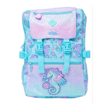 Smiggle Laste Suure Mahutavusega Koolikott, Multikakujuline Kott Algkooli &Otilde;pilastele, V&auml;litingimuste Vabaaja Seljakott, Vastupidav Mitmev&auml;rviline Double Button Postman Bag 42*30CM