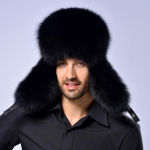 Meeste Nahast Ushanka Trapper M&uuml;ts Kunstrebasesulgedega K&otilde;rvaklapiga M&uuml;ts Talvine Soe Tuulekindel K&uuml;lma Ilma V&auml;li Suusam&uuml;ts One Size must
