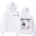 Deftones Diamond Eyes Albumi Graafiline Huppar Meestele Naistele Retro Gooti Rock Streetwear Mehelik Vabaaja Fliis Puuvill &Uuml;legabariidilised Hupparid L valge