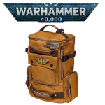 Starforged Warhammer 40K Kriegi Surmakorpus Seljakott Keiserlik Kotkas L&otilde;uend Suure Mahutavusega S&uuml;learvutikott Vintage Reisirucksack Warhammer-Bag white