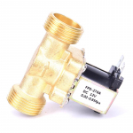 3/4 elektriline solenoid-magnetklapp normaalselt suletud messingist alalisvoolu 12 V 24 V vahelduvvoolu 220 V
