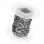 10 jardi isetegemise teraskaabel avatud lingiga ehete valmistamise keti tarvikud 1mm 1.5mm