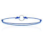 Les Tr&eacute;sors De Lily [K3395] - Bracelet Argent 'Chor&eacute;graphie' bleu - 10 mm sinine