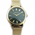 Morgan [N2331] - Montre cr&eacute;ateur 'Morgan' argent&eacute; dor&eacute; (El&eacute;gance) kuld