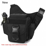 Camping Tactical Chest Molle System Military Crossbody Pouch Sling veekindel Sac De Sport kott must