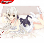 DIY 5D teemanttikandid maastik K&auml;sitsi valmistatud teemantmaal k&uuml;la n&auml;put&ouml;&ouml; mosaiikristpistega kodukaunistus 20X30CM