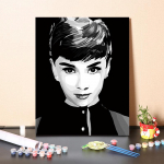 DIY maalimine numbrite j&auml;rgi Digitaalne &otilde;limaal Numbrite maalimine Kunst Hobid Kodukaunistus K&auml;sit&ouml;&ouml; 40x50cm no frame