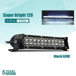 8'' 15'' 20'' LED-auto tuleriba 12V 24V LED-riba kombineeritud kohttulelatern Automaatne t&ouml;&ouml;tuleriba veoautode traktorite maastikul 4x4 8 inch