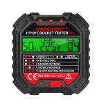 HABOTEST GFCI pistikupesa tester pingen&auml;idikuga 90-250 V pistikupesa tester automaatne elektriahel EU Plug mitmev&auml;rviline