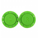 1Komplekt DIY Magnetn&ouml;&ouml;bid Plastist mantlikott &Otilde;mble Kinnitusvahendid &Otilde;mblustarvikud &Uuml;mmargune 21mm 25mm 21MM roheline