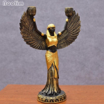 Vaigu Isis kujuke Vana-Egiptuse jumalanna modell kodukaunistus Vaigust kujukesed k&auml;sit&ouml;&ouml; veiniriiuli kuju A