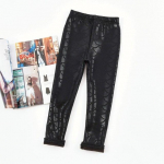 S&uuml;gistalvised l&auml;ikivad kaalup&uuml;ksid T&uuml;drukud Pluss Velvet Keep Warm Pant &Otilde;hukesed v&auml;rvilised Merineitsi p&uuml;ksid 100 must