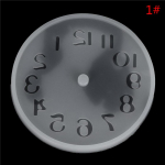 Silikoonvorm v&auml;ike kella vaigu silikoonvorm k&auml;sitsi valmistatud epoks&uuml;vaigu vormid Roman numerals puhas