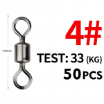 MEREDITH 50 TK/partii p&uuml;&uuml;gip&ouml;&ouml;ratavate m&otilde;&otilde;tmetega T&auml;is&uuml;hendusega kuullaager Snap Fishing P&ouml;&ouml;rdrattad Roostevabast terasest veerevad helmed 4# 17mm 40kg