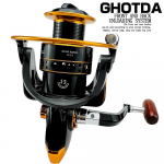 Metallist s&uuml;vapooliga p&uuml;&uuml;girull 1000-7000 seeria vasak ja parem klaasrull 1000 must