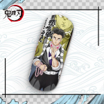 Anime Demon Slayer prillide &uuml;mbris Kamado Tanjirou Nezuko Cosplay prillide &uuml;mbris nahast prillide karp