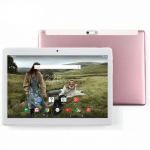 Tahvelarvuti 10,1-tolline Android 11 kaheksatuumaline 4GB/64GB tahvelarvuti 3G LTE telefonik&otilde;ne GPS 1280*800 IPS koos kaanega Add Case roosa kuldne v&auml;rv