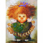 3D-teemanttikandid maalid ristpistega &uuml;mmargused kivist maalid inglihaldjad Full Round 20x25CM