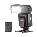 Godox TT520 universaalne kaamerasisene v&auml;lklamp elektrooniline Speedlite + AT-16 2,4G juhtmevaba p&auml;&auml;stik must