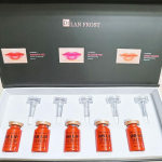 5 TK BB Lips Glow Serum Ampull Starter Kit Korea poolp&uuml;siv huulel&auml;ike pigment huulepulga v&auml;rvimiseks niisutav mikron&otilde;elravi orange/5pcs