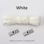 Nr. 8 Lipsuta kingapaelteta elastsed paelad Tossud Kingapaelad ilma sidemeteta 8 mm laiusega lapsed t&auml;iskasvanud 4 tk Teemantidega ristlukuga kingad aksessuaarid White