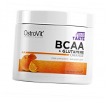 Aminohapped BCAA ja glutamiin, BCAA + glutamiin, Ostrovit 200g sidrun (28250001) 200g Lemon