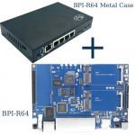 Banana Pi BPI-R64 MediaTek MT7622 64-bitine kahetuumaline ARM 1G DDR3 8G eMMC tugi 4G moodul BT5.0 Wifi POE SATA avatud l&auml;htekoodiga ruuter SET 1