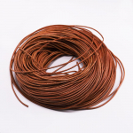 2-5m/partii 1,5 2 2,5 3 4 5 6mm 3 V&auml;rvus Ehtne lehmanahast &uuml;mmargune stringi n&ouml;&ouml;r DIY k&auml;ev&otilde;ru leiud K&ouml;iepael ehete valmistamiseks 1.0mm x 2m