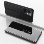 Nahast peegelklapiga telefoni&uuml;mbris Xiaomi Redmi Note 12 Note12 Pro p&otilde;rutuskindla kate jaoks For Redmi Note 12 5G must