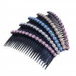 5-osaline prantsuse k&uuml;lgkammiga klambrikomplekt plastist keerutatud kammiga juukseklambritega kammitarvikud Prantsuse k&uuml;ljekammid t&uuml;drukutele naistele One Size