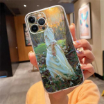 Telefoni&uuml;mbris Iphone 14 Pro Max 13 12 11 Pro Max Xs Xr X 12mini 7 8 Plus Se Art Painting Sexy Beauty Woman Case Funda jaoks iphone 13