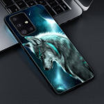 Wolf Leopard loomakohver Samsung Galaxy A52 A52s A72 A32 A22 4g A33 A53 5g A12 A50 A70 A51 A71 A72 A03 A21s pehme TPU kate For Samsung A03 Core