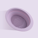 Uus silikoonist meigipintsli puhastaja k&auml;sna eemaldaja v&auml;rvi lauv&auml;rvi jumestuskreem Pintsli puhastamine v&auml;rvilised koorimiskarbi t&ouml;&ouml;riistad 1pcs roosa