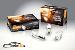 2 tk LED pirn BAU15S, PY21W 12-24V 1000lm CANBUS suund USA oranž