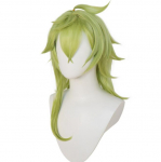 Collei Cosplay parukam&auml;ng Genshin Impact Collei Sumeru 55cm Roheline v&otilde;ltspeanahk Top Kuumakindlus Juuste Halloween Rollim&auml;ng One Size heleroheline v&auml;rv