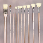 JOWOART 10 tk Set Art Multifunktsionaalne seaharjaste juuste &otilde;limaalipintsel L&uuml;hike joonistus Professionaalse kunstniku maalimismaterjalide t&ouml;&ouml;riist