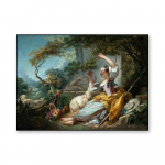 Klassikaline &otilde;limaal Lambat&uuml;druk Jean Honore Fragonardi l&otilde;uendimaal Vintage plakat Maja seinakunst kaunistus 21x30 No Frame