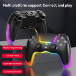 VAORLO Joystick PC m&auml;ngupult Mando Ps4 Controle Ps4 kontroller Manette Ps4 Control Ps4 Juegos mitme platvormi l&uuml;liti/arvuti/Android/IOS jaoks must