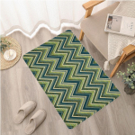 Missoni Style sissep&auml;&auml;su uksematt Nordic Style Home Uksematt Triibulised Waves Print vaibad Magamistoa Elutoa Esiku majapidamiskaunistusega vaibad 60x90cm