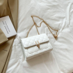 Vintage kettk&auml;ekott 2023 Moodne One Shoulder Messenger k&auml;ekott Lihtne v&auml;ike kandiline kott Trend valge