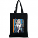 Anime mootorsae mees Manga ostukott Naiste Harajuku kandekott l&otilde;uendist &otilde;lakott Ulzzang &ouml;kokott 24*26cm