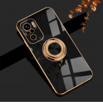 Luksuslik magnetr&otilde;nga &uuml;mbris Xiaomi Mi 10T 11T Redmi Note 10 Pro 10Pro Mi10T T telefoni t&auml;ieliku kaitsekattega aluse hoidik Xiaomi Mi 10T Pro must