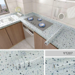 60cmX10m k&ouml;&ouml;gikleebised vee- ja &otilde;likindlad isekleepuvad tapeet marmorist seinakleebised 60cmX10m