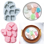 Hirvekella J&otilde;uluteemaline K&uuml;psetusvorm J&otilde;uluvana Puu Silikoonvorm J&otilde;ululumeinimene Kindad Kuju