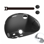 Kaitse&uuml;mbris PS VR2 VR kiivri kriimustusvastase kesta asendamiseks k&auml;epideme silikoonkorgiga must